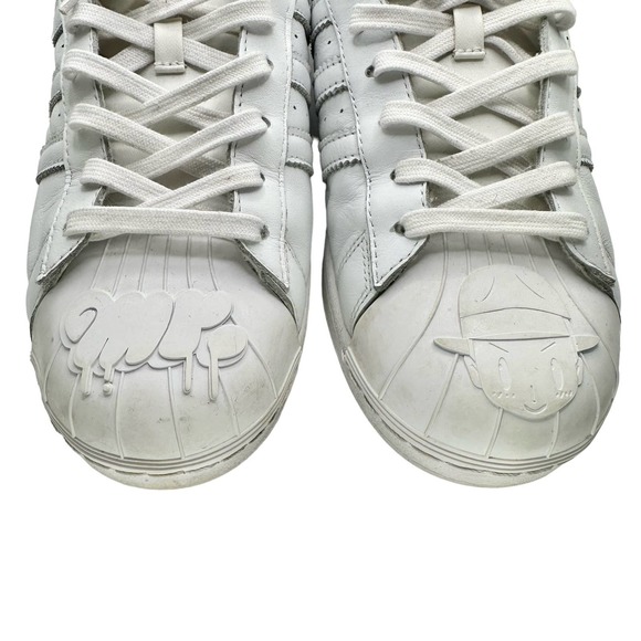 adidas x Pharrell Williams | Men | Classic Superstar Casual Shoes | 11 - Picture 8 of 15
